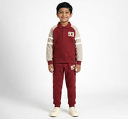 Sweatshirt & Joggers Coordinate Set Red