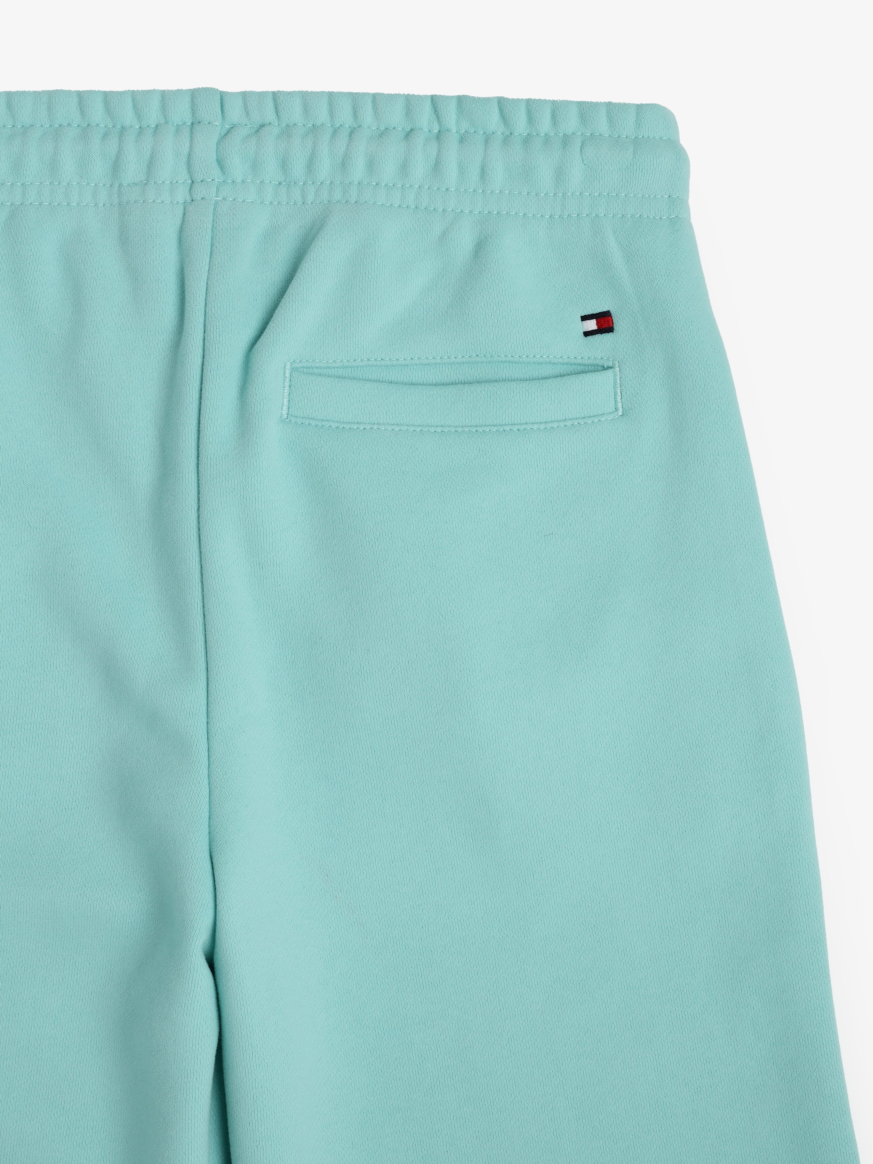 Girls Green Cotton Blend Casual Drawstring Bottom
