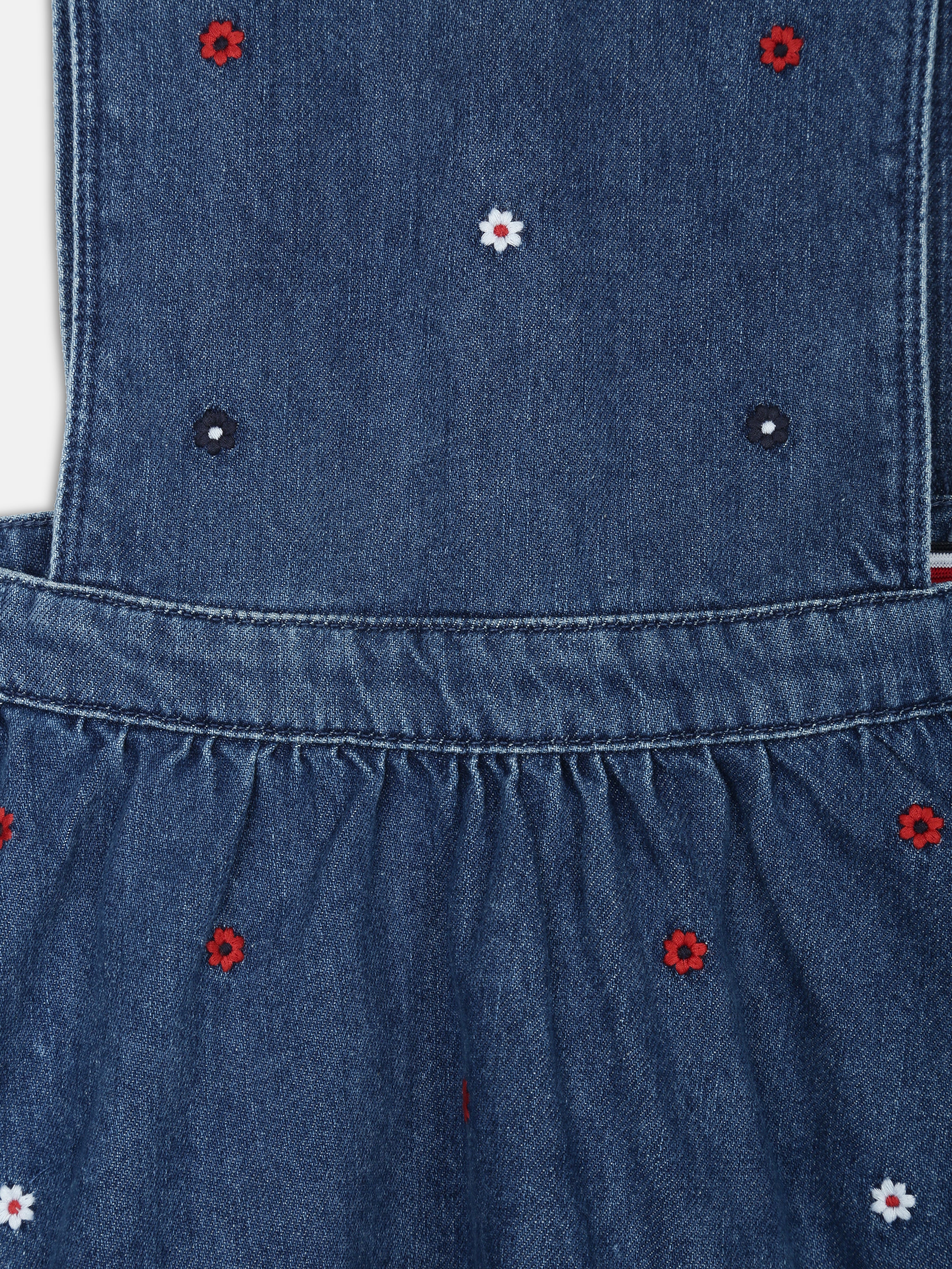Girls Printed Recycled Cotton Sleeveless Casual Dress