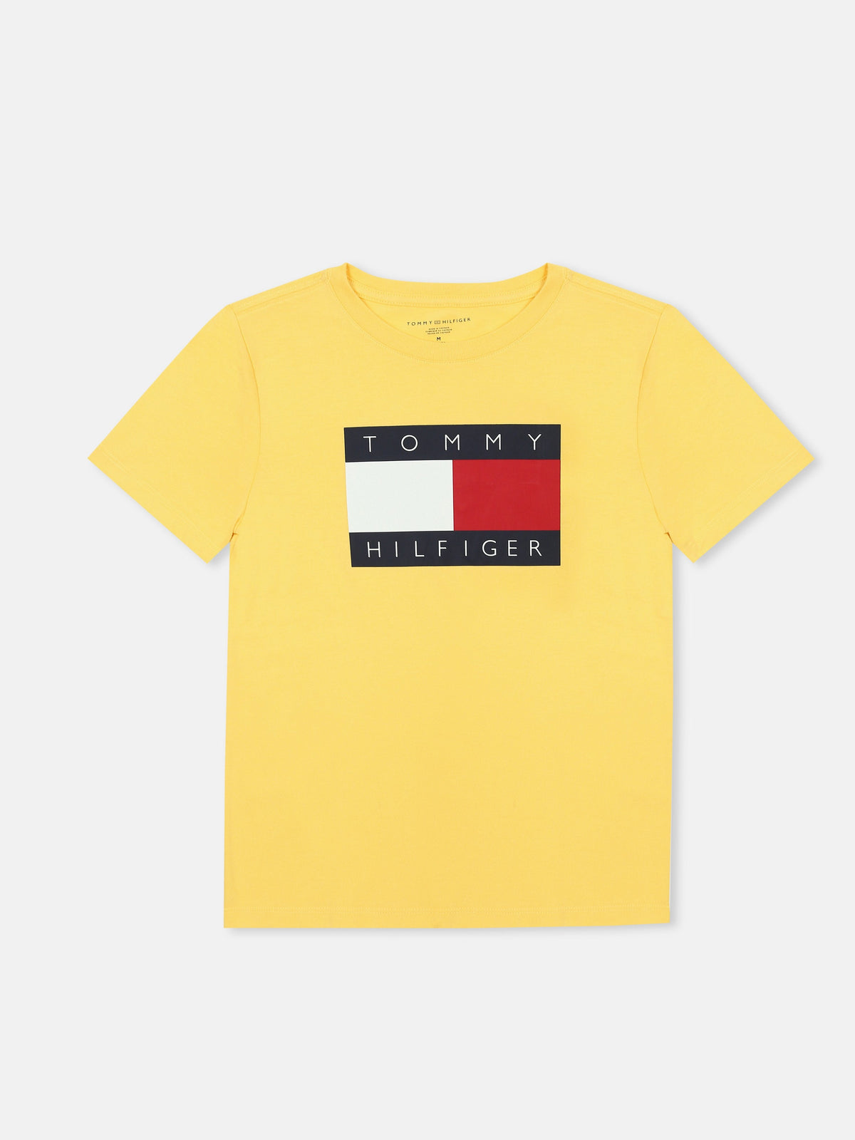 Boys Logo Regular Fit Cotton T-Shirt Soleil