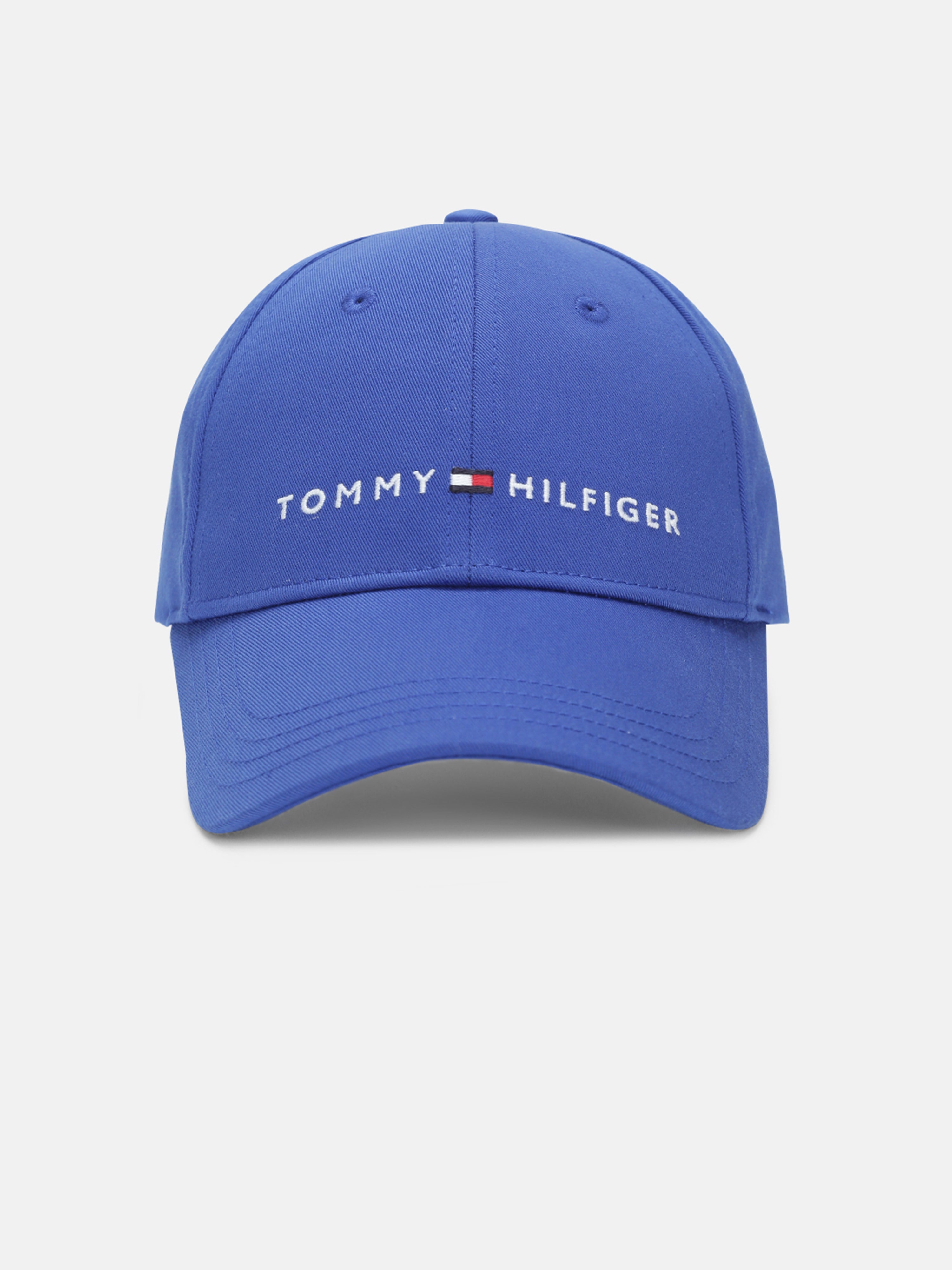 Kids Blue Logo Organic Cotton Casual Cap