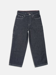 Boys Blue Baggy Loose Fit Jeans