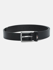 Kids Black Genuine Leather Casual Belt