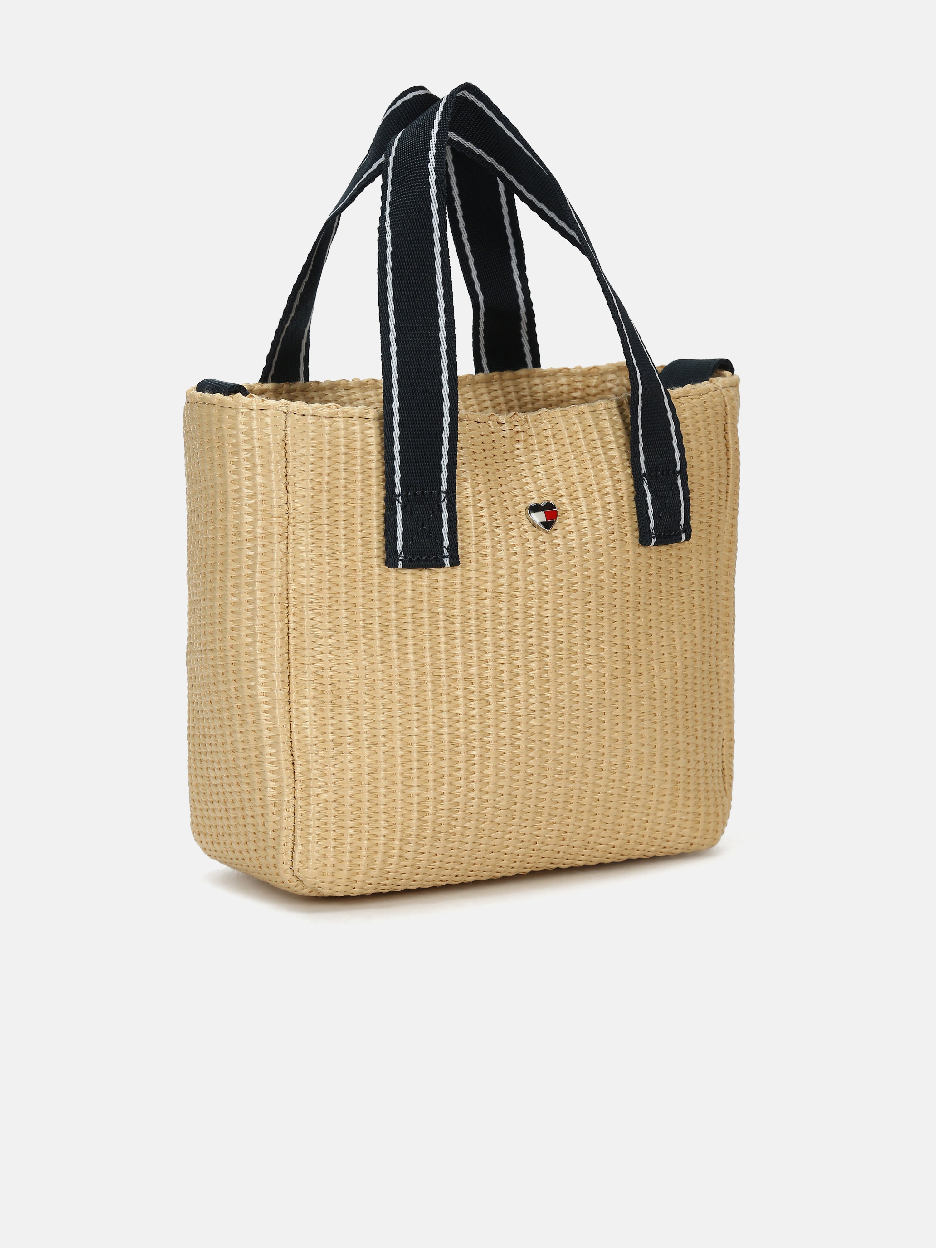 Textured Handbag for Girls Beige
