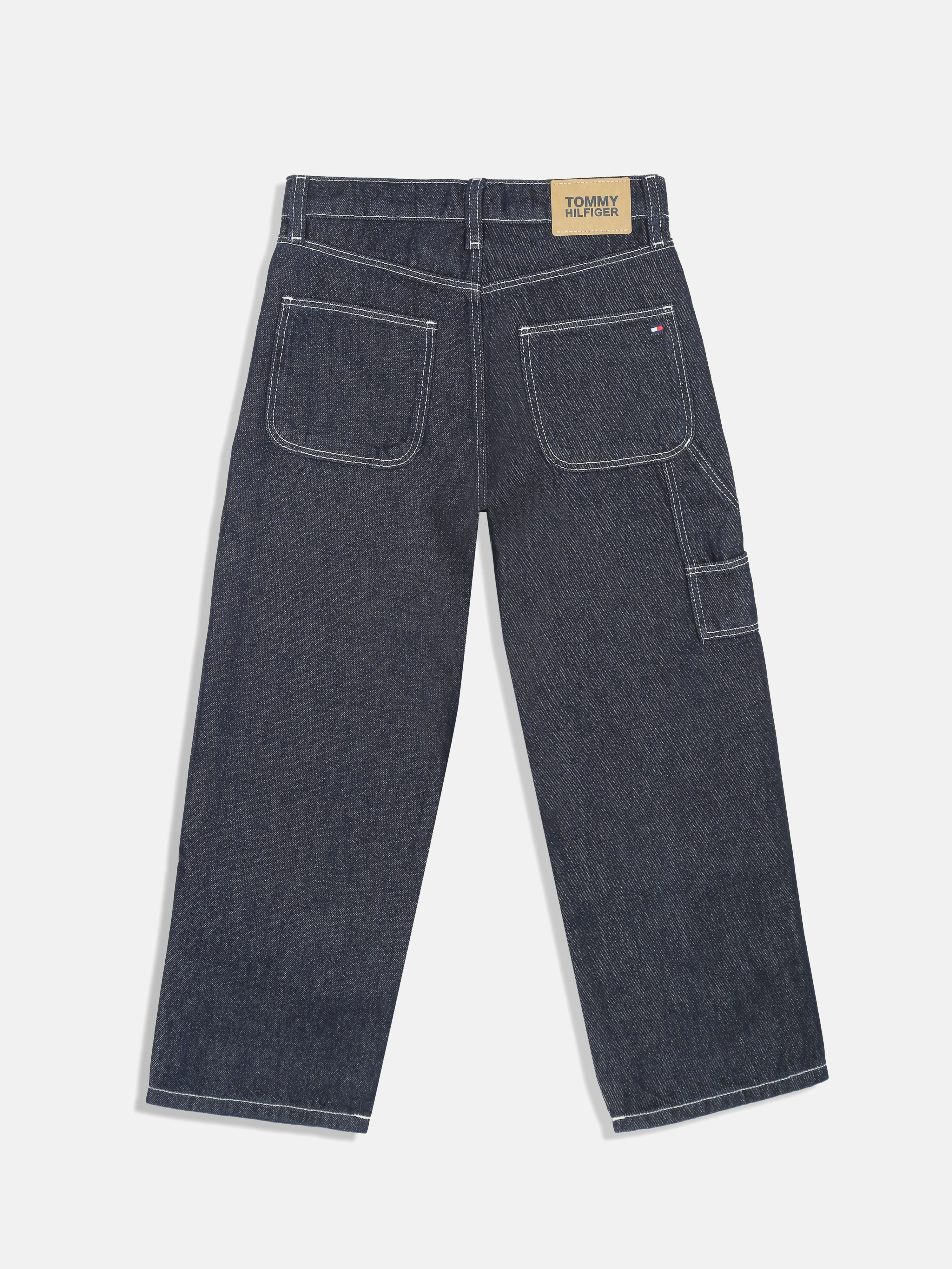 Boys Blue Baggy Loose Fit Jeans