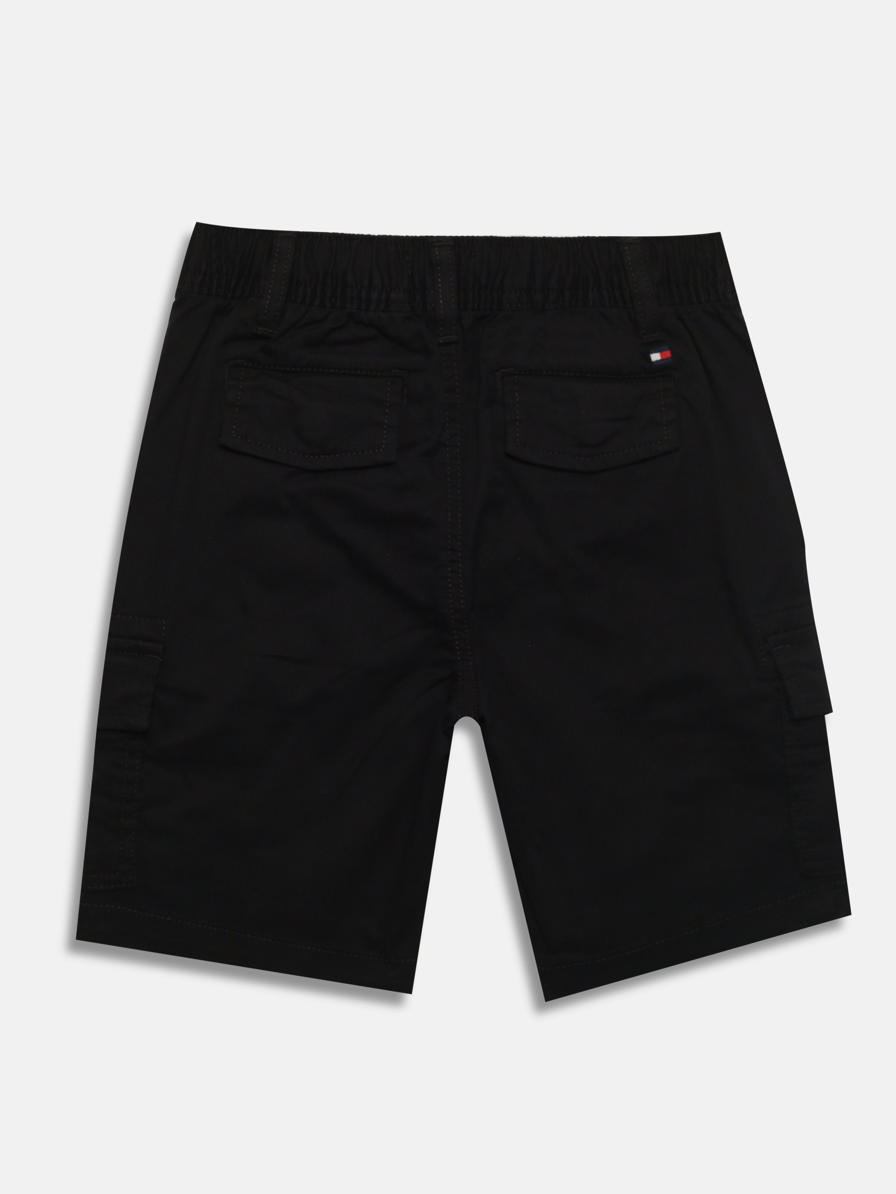 Boys Black Solid Relaxed Fit Casual Non-Denim Pants