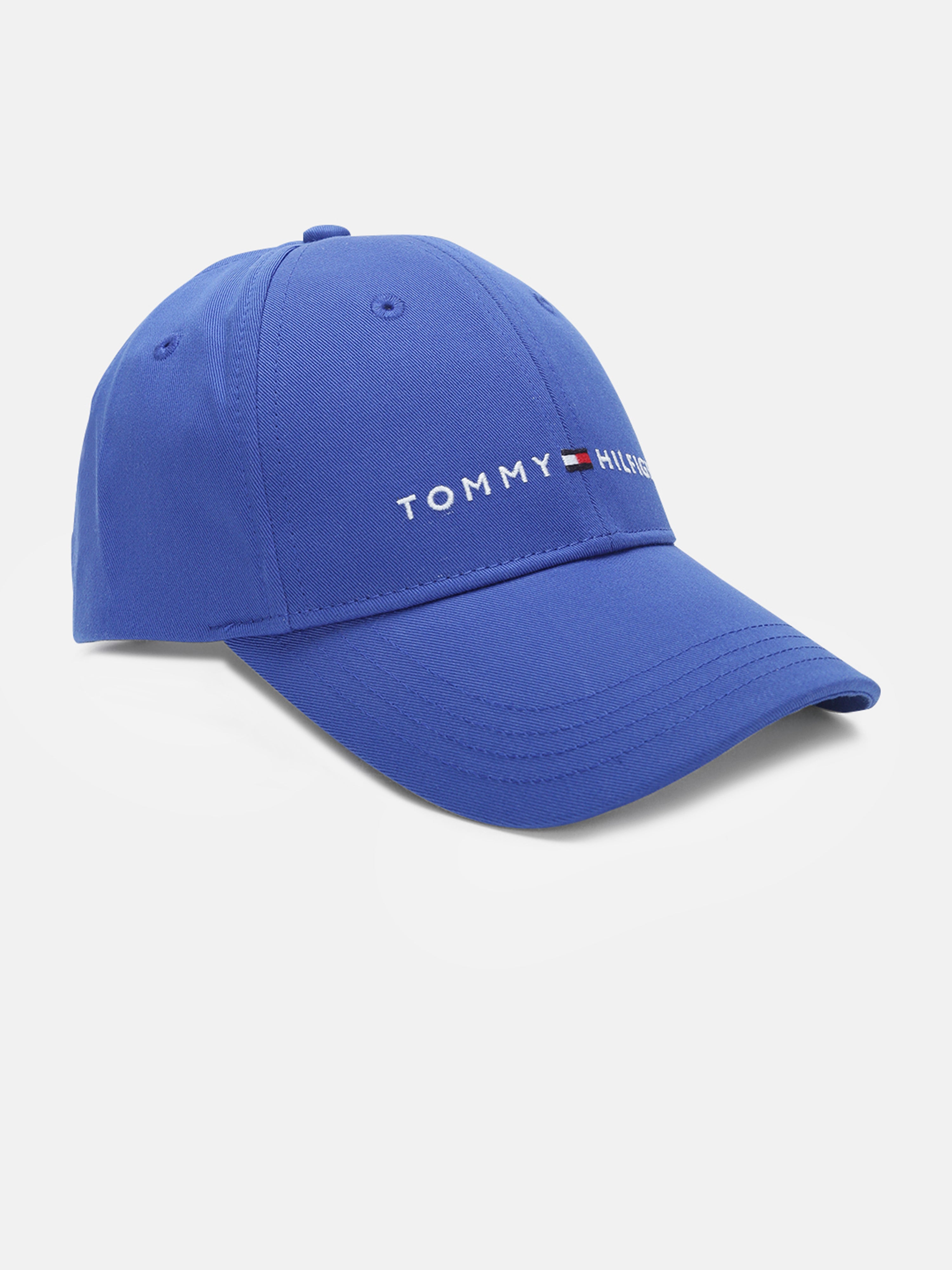 Kids Blue Logo Organic Cotton Casual Cap
