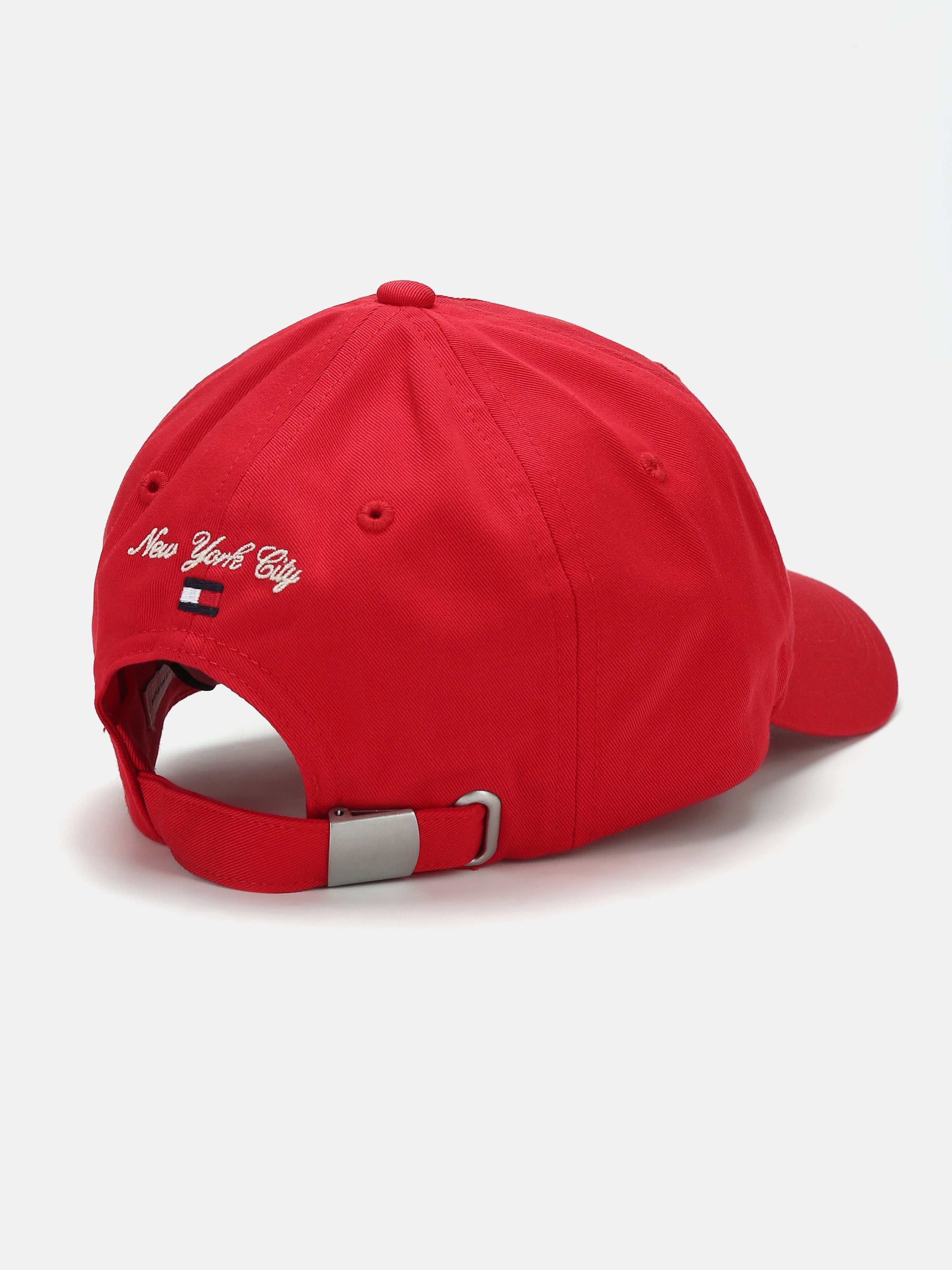 Logo Baseball Cap for Boys Red