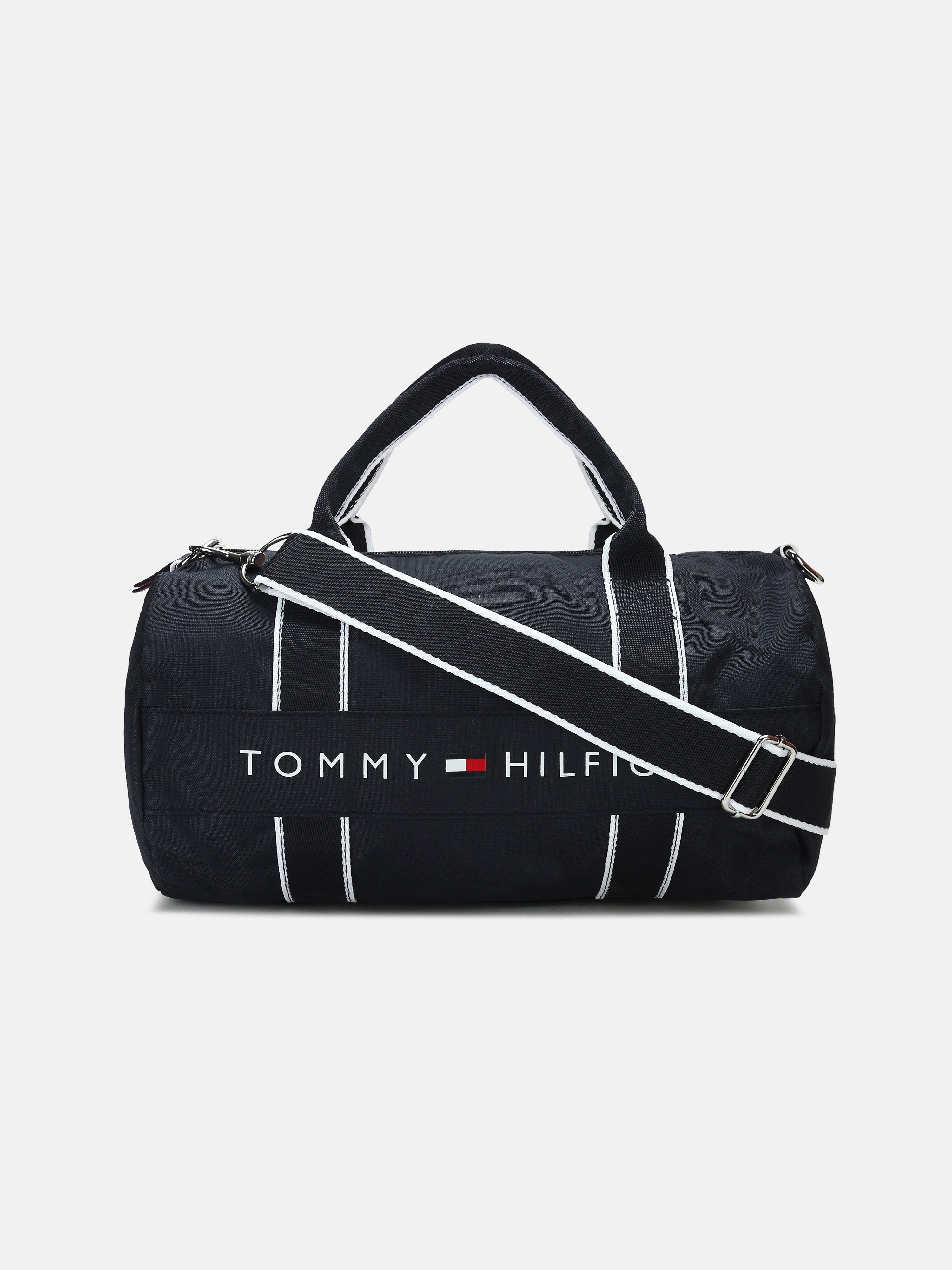Logo Duffle Bag for Boys Navy