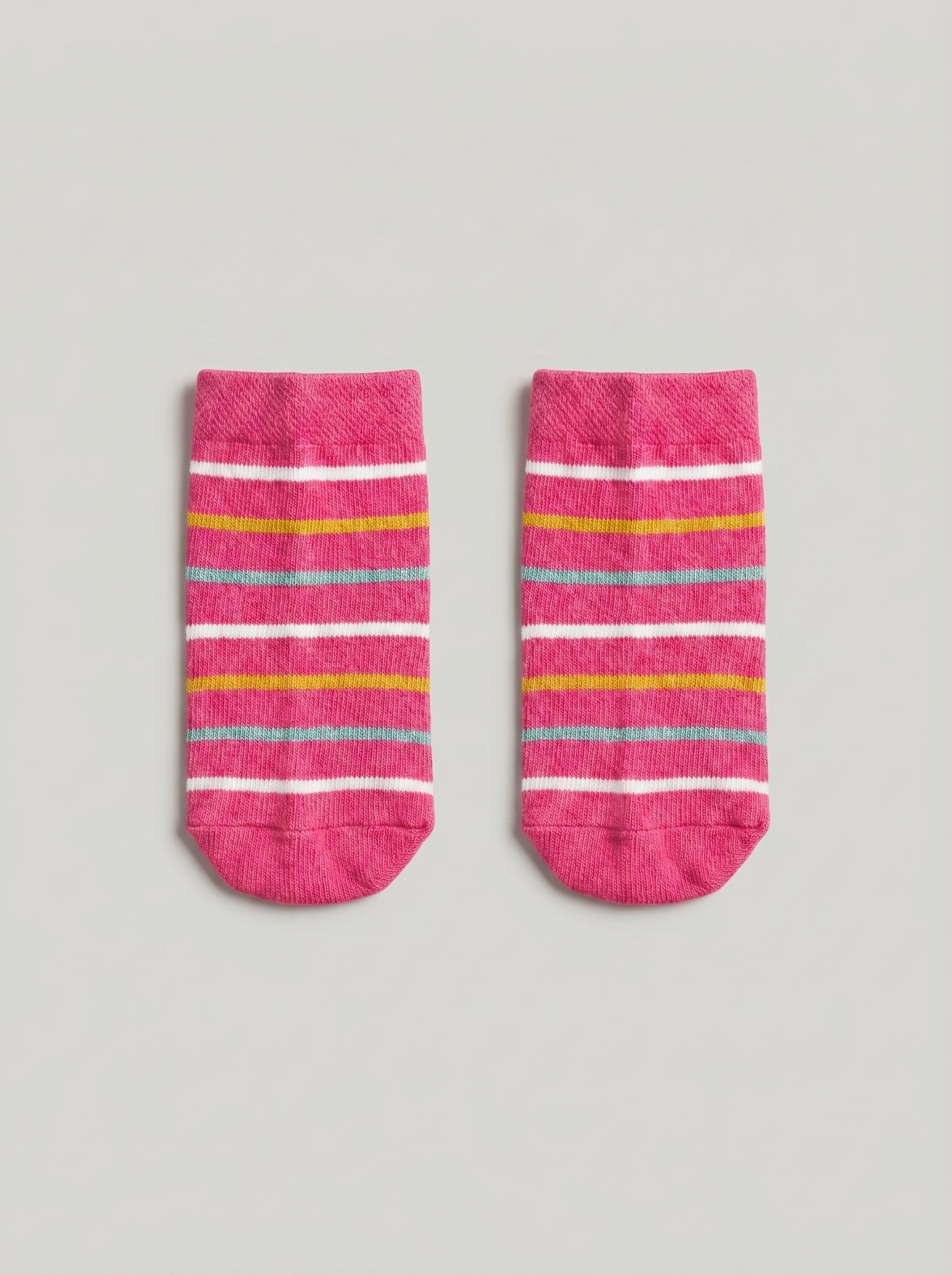 Unisex Candy Stripe Cotton Ankle Socks