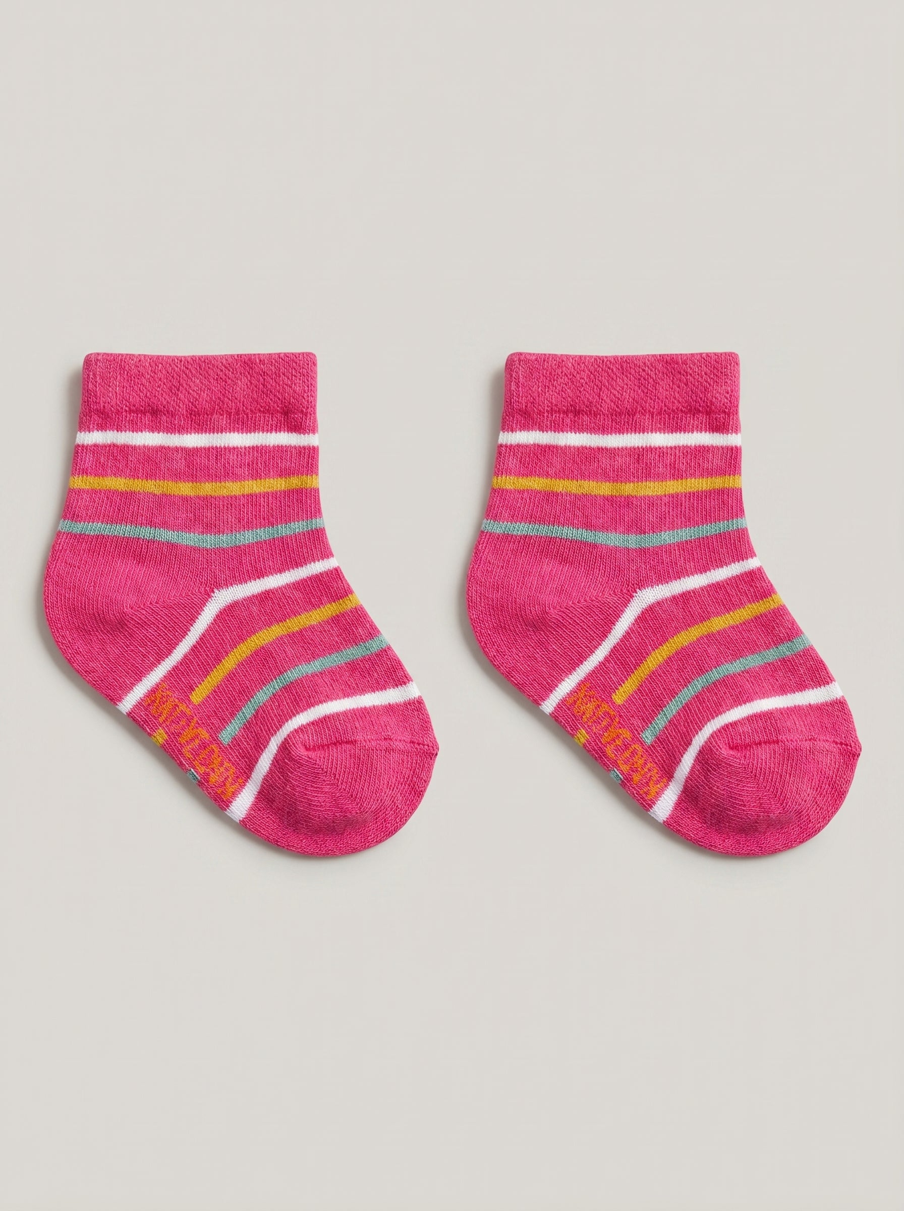 Unisex Candy Stripe Cotton Ankle Socks