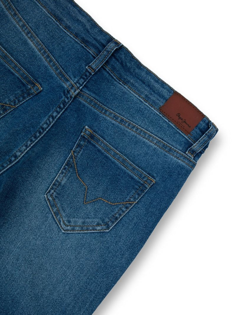 Boys Medium Used Solid Skinny Fit Jeans Everyday