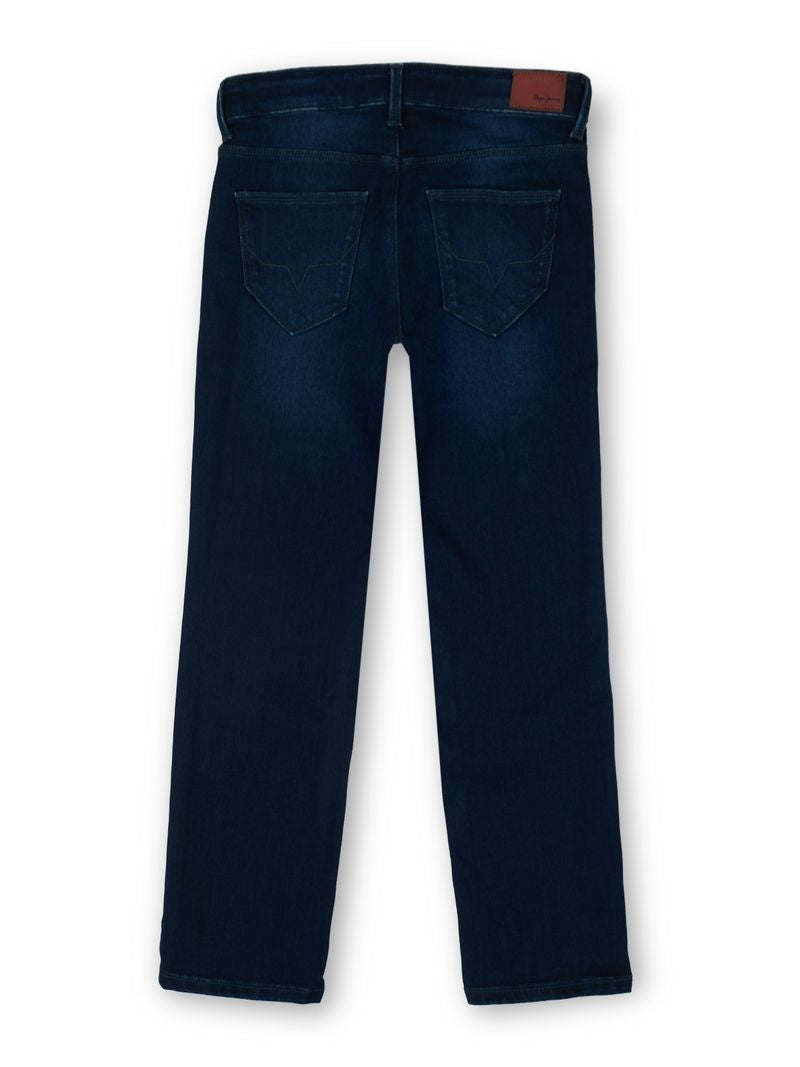Boys Dark Tint Solid Skinny Fit Jeans