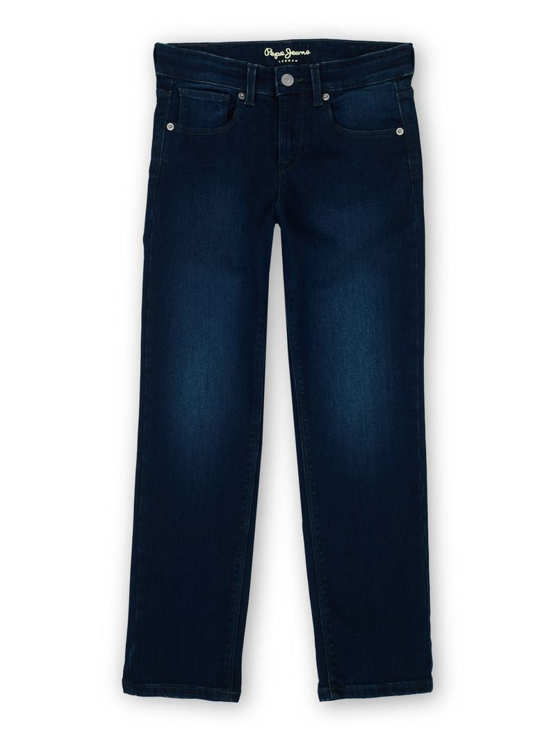 Boys Dark Tint Solid Skinny Fit Jeans