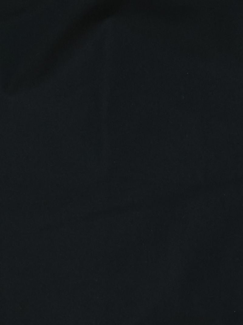 Boys Black Solid Regular Fit Jacket