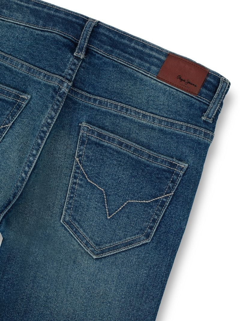 Boys Light Tint Used Solid Skinny Fit Jeans