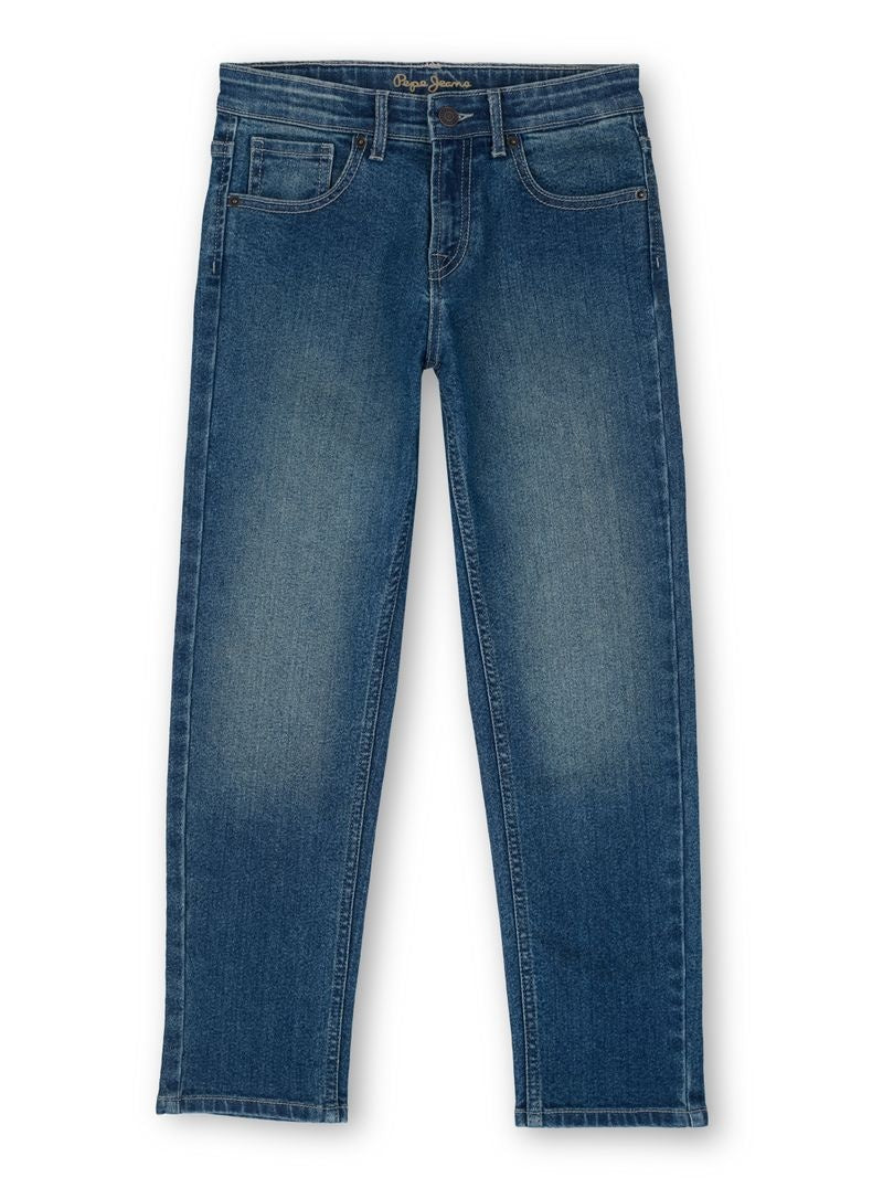 Boys Light Tint Used Solid Skinny Fit Jeans