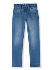 Boys Light Used Solid Slim Fit Jeans Everyday