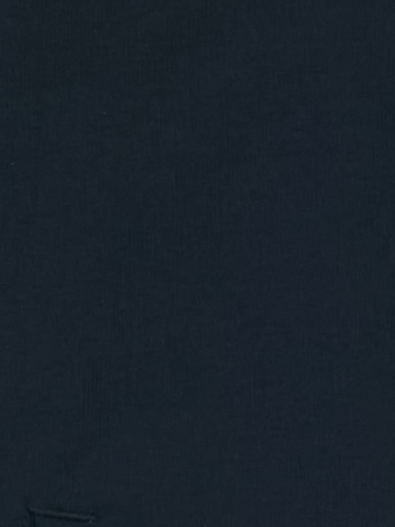 Boys Navy Solid Regular Fit Jacket