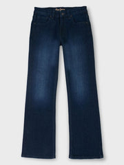 Boys Raw Solid Bootcut Jeans