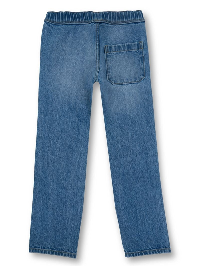 Boys Light Used Solid Regular Fit Jeans
