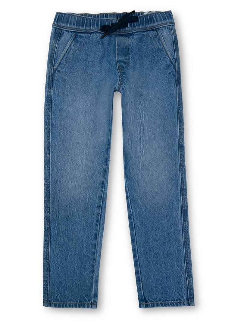 Boys Light Used Solid Regular Fit Jeans