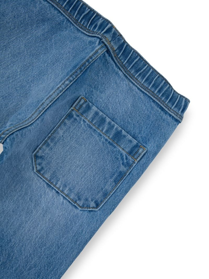 Boys Light Used Solid Regular Fit Jeans