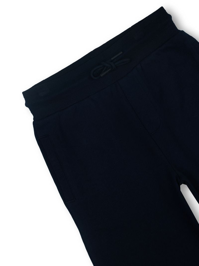 Boys Navy Graphic Print Regular Fit Joggers Classic