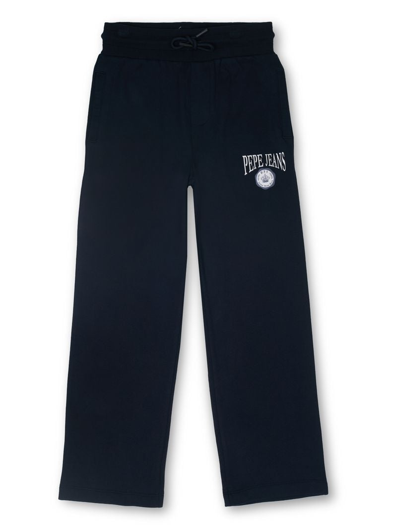 Boys Navy Graphic Print Regular Fit Joggers Classic