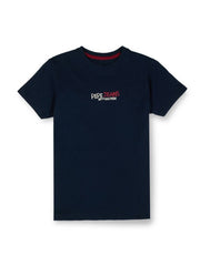 Boys Navy Graphic Print Regular Fit T-Shirt Everyday