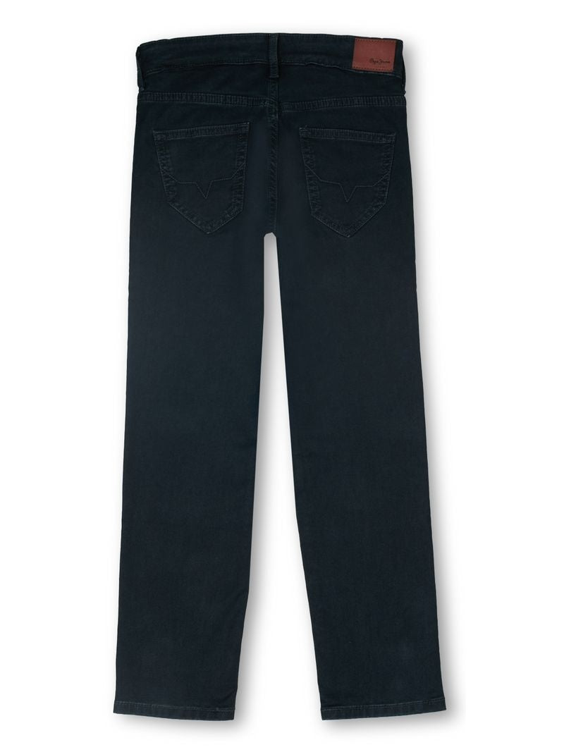 Boys Black Tinted Solid Skinny Fit Jeans Everyday