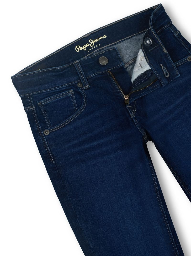 Boys Tinted Used Solid Slim Fit Jeans