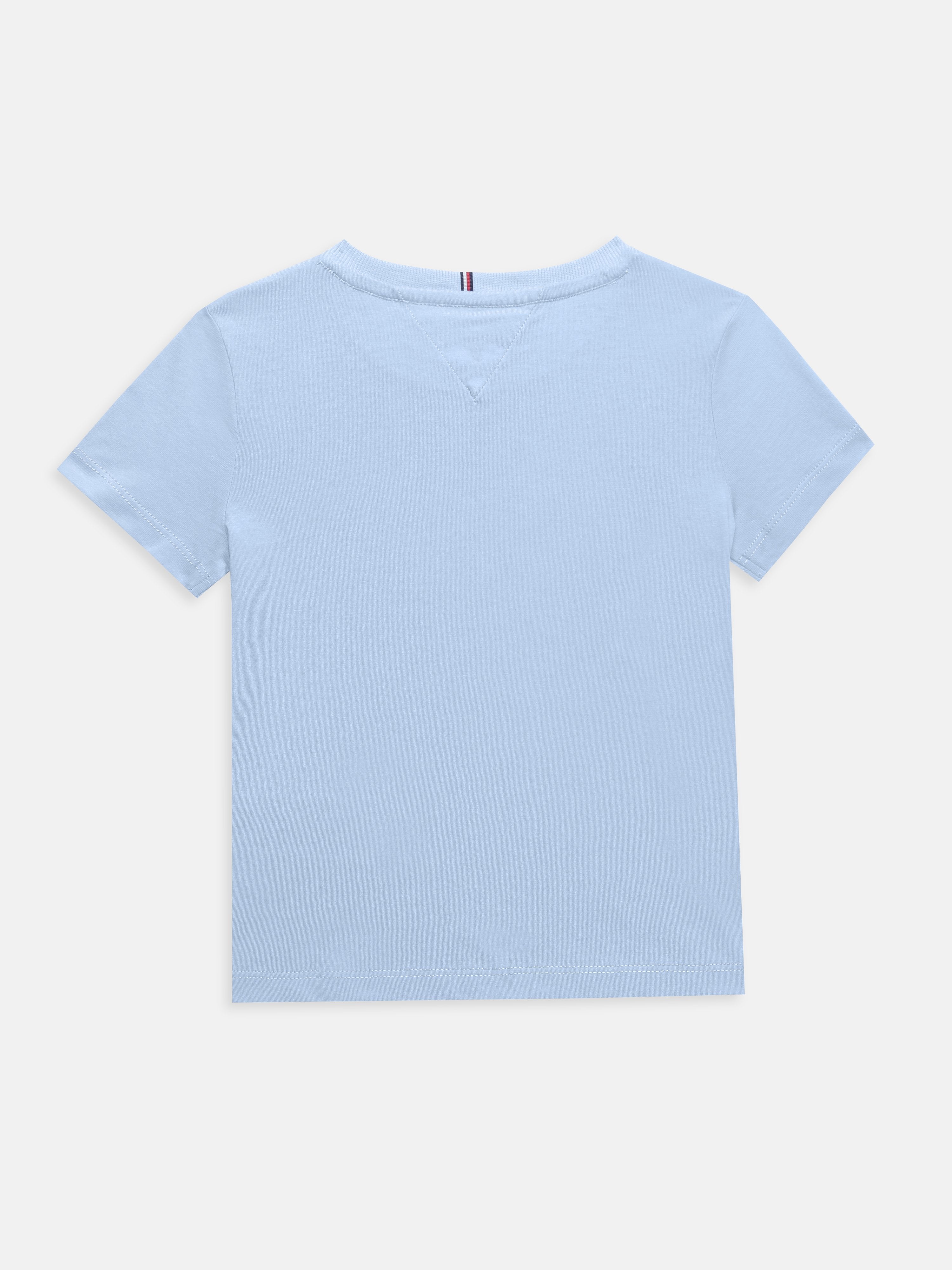 Boys Blue Graphic Crew Neck Knit T-Shirt