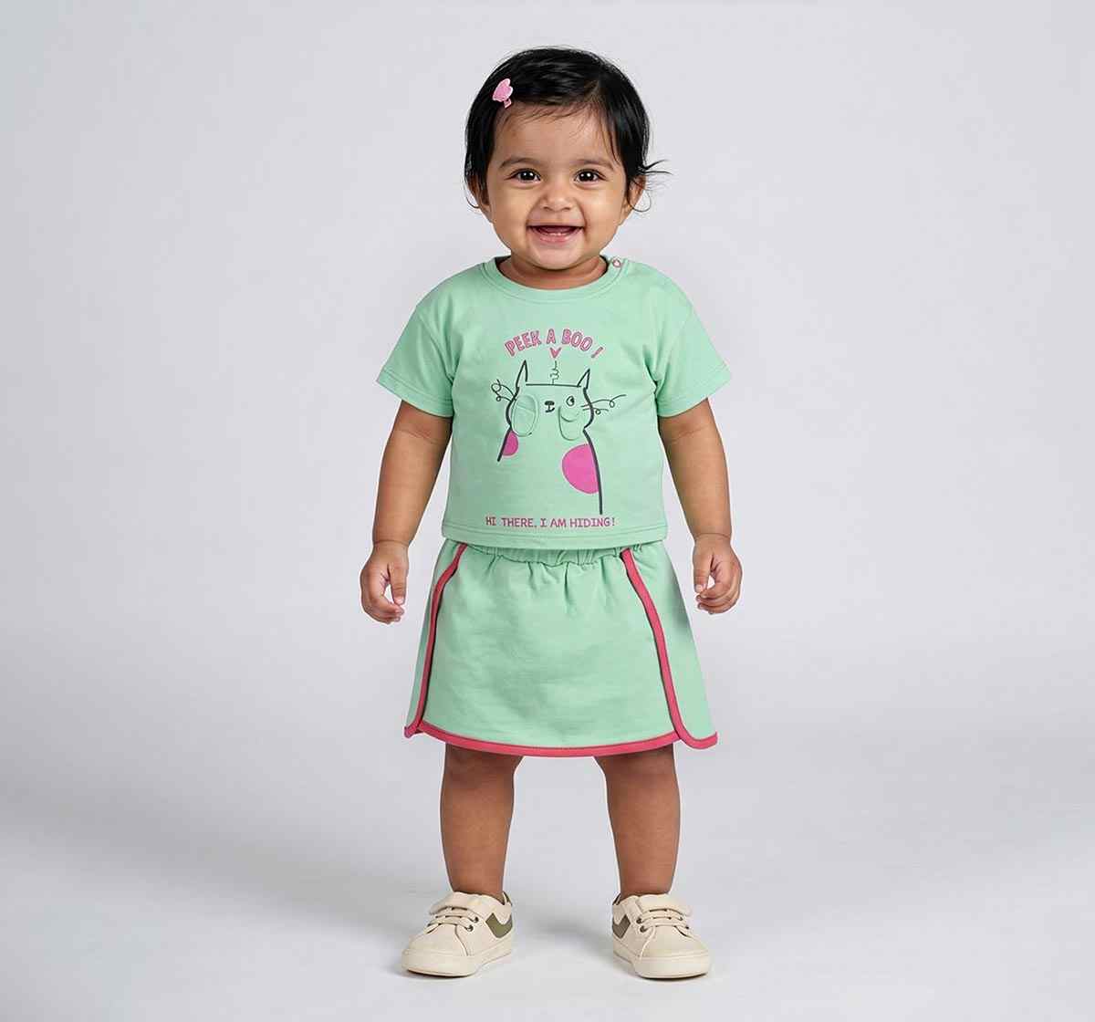 Te & Skort Set Green