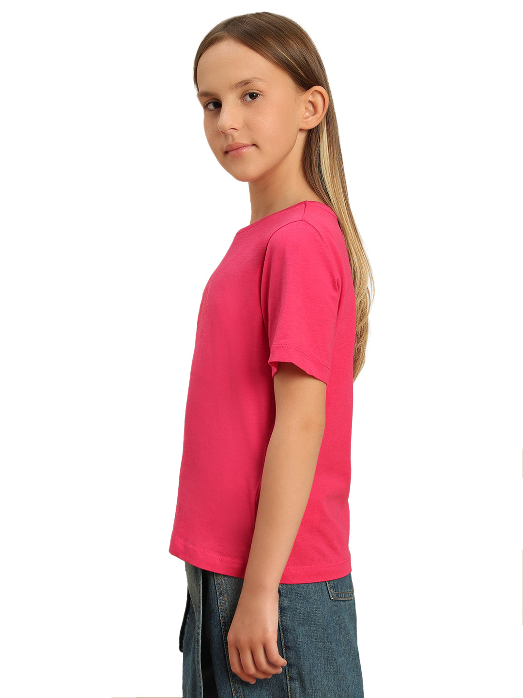 Jazzy Organic Cotton Graphic T-Shirt for Kids – Round Neck Casual Wear