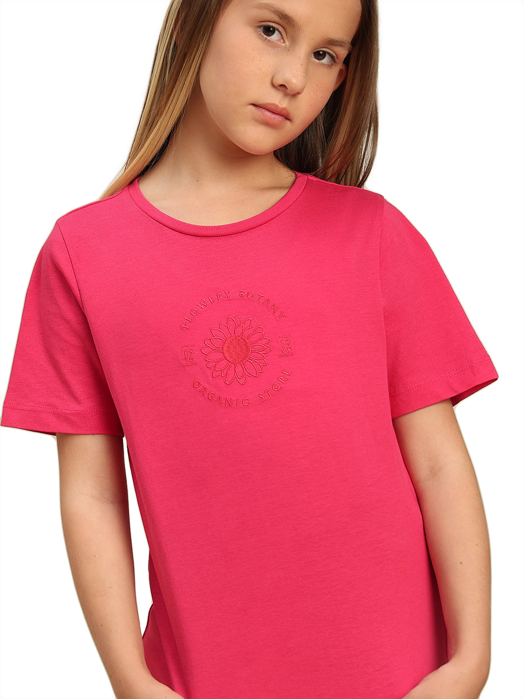 Jazzy Organic Cotton Graphic T-Shirt for Kids – Round Neck Casual Wear