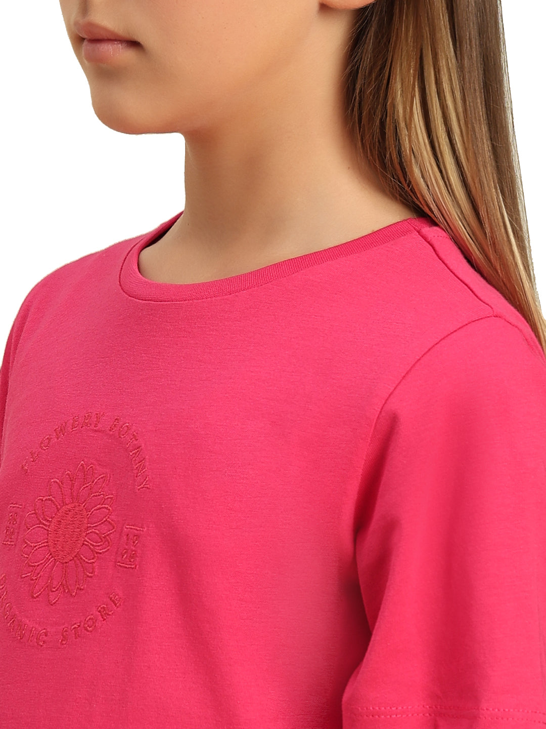 Jazzy Organic Cotton Graphic T-Shirt for Kids – Round Neck Casual Wear
