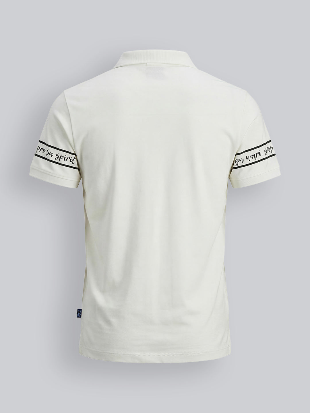 Boys Graphic Print Cotton Polo T-Shirt with Short Sleeves