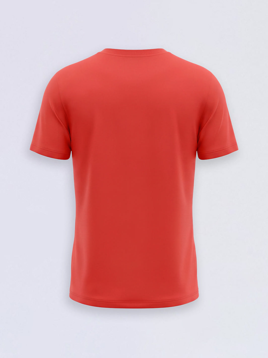 Boys Red Printed Cotton Crew Neck T-Shirt