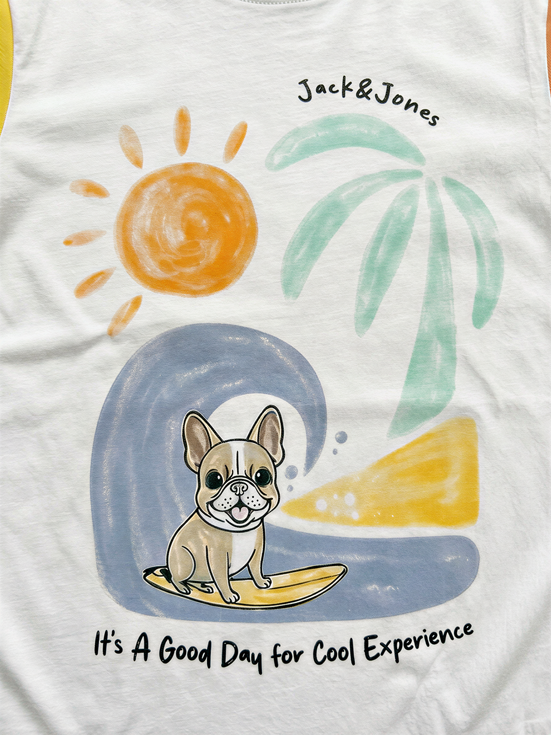 Boys Graphic Print Cotton Crew Neck T-Shirt