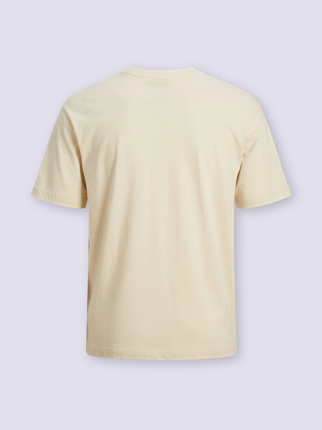 Boys Cream Scenic Print Cotton Oversized T-Shirt