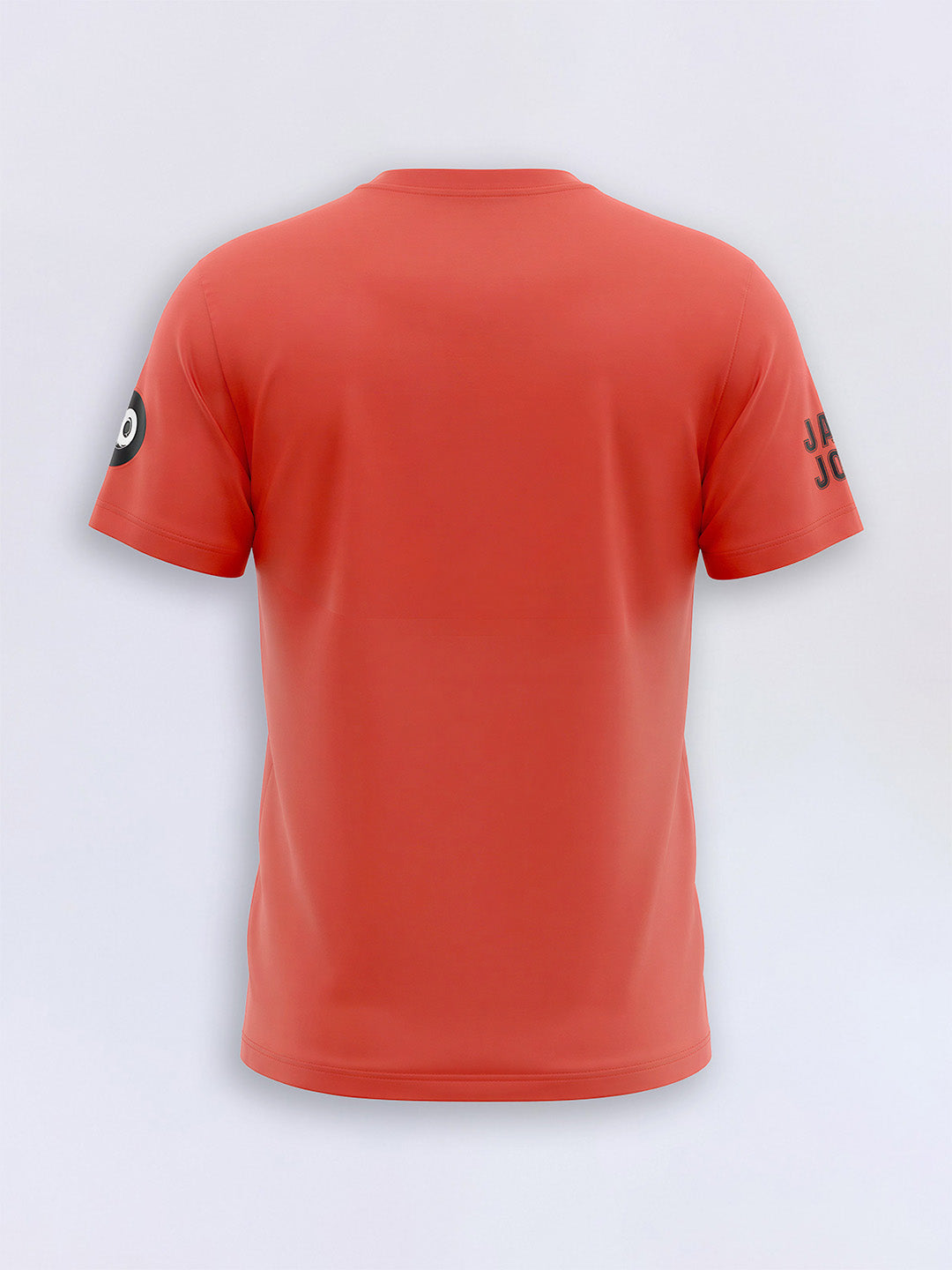 Boys Grenadine Orange Racer Dog Print Cotton T-Shirt