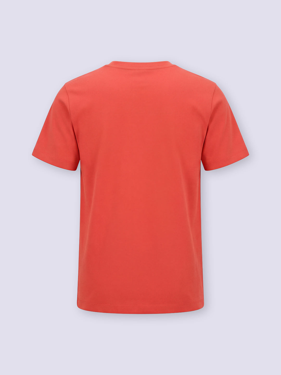 Boys Orange Racer Car Print Cotton Regular Fit T-Shirt
