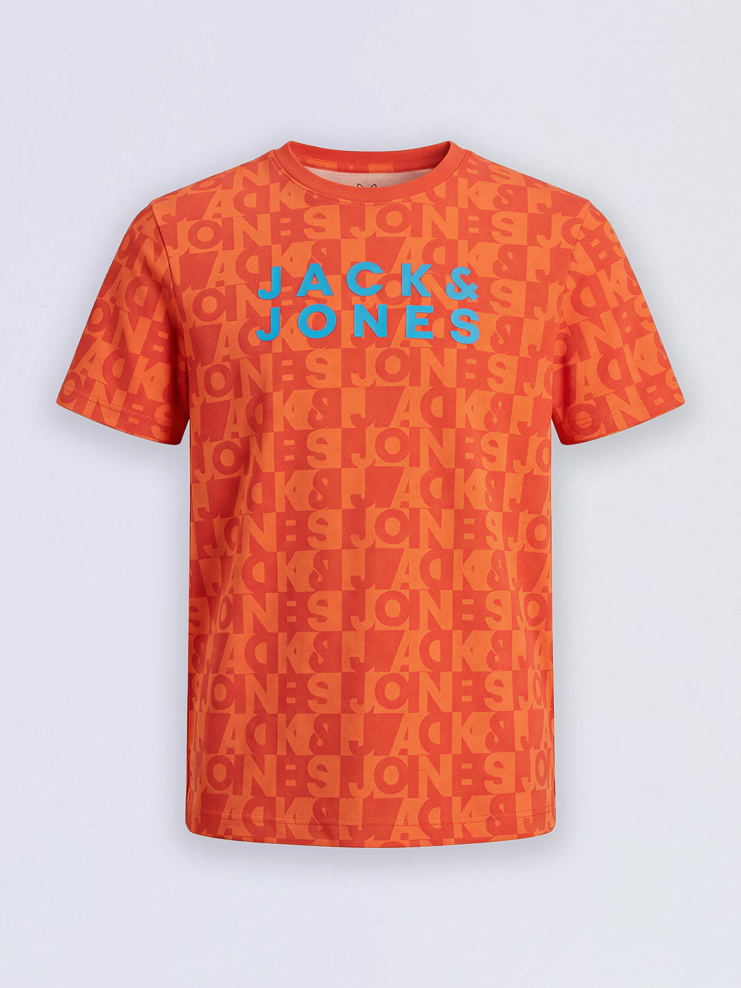 Boys Red Typographic Print Cotton Regular Fit T-Shirt