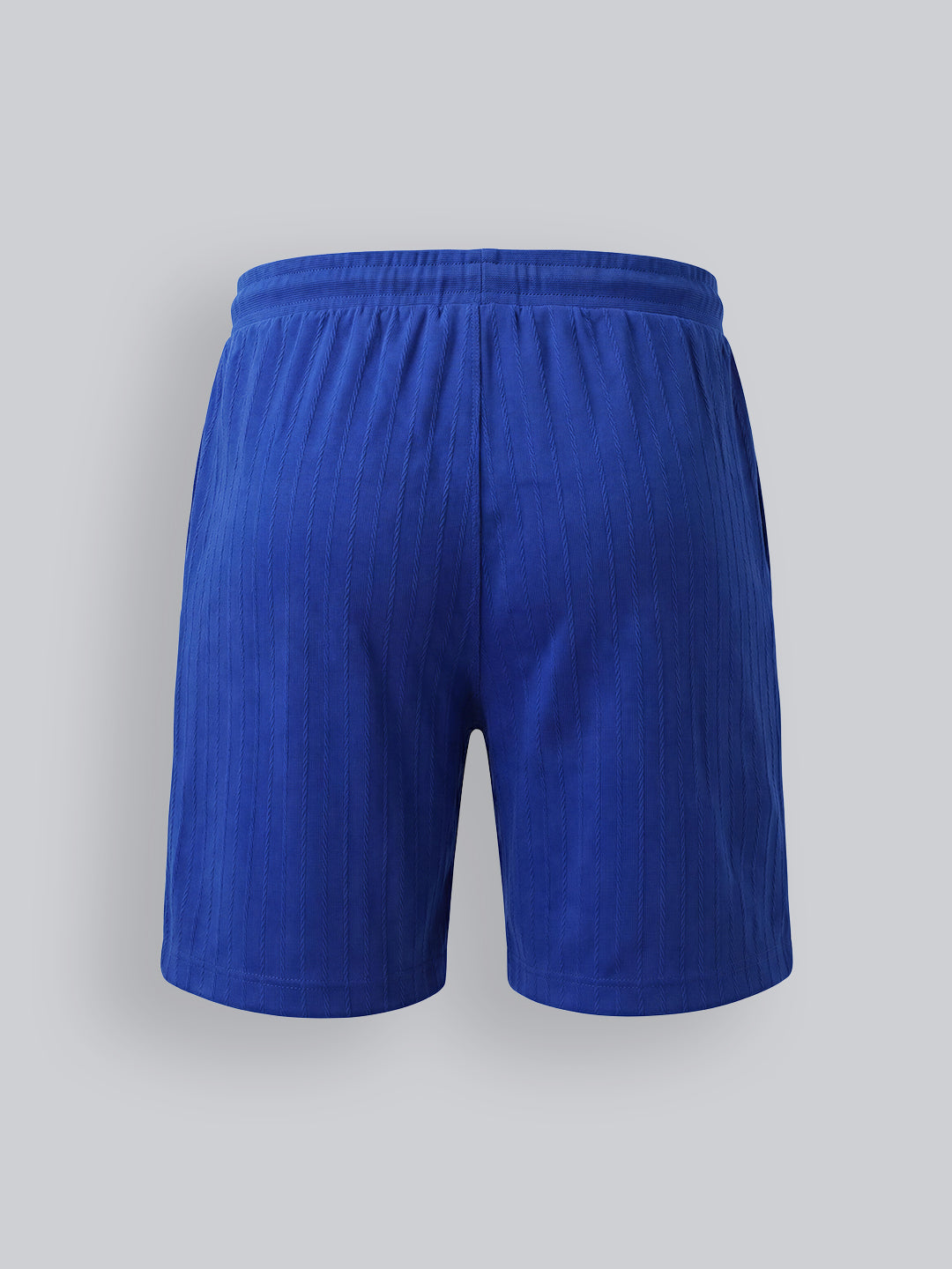 Boys Cotton Textured Casual Shorts with Drawstring