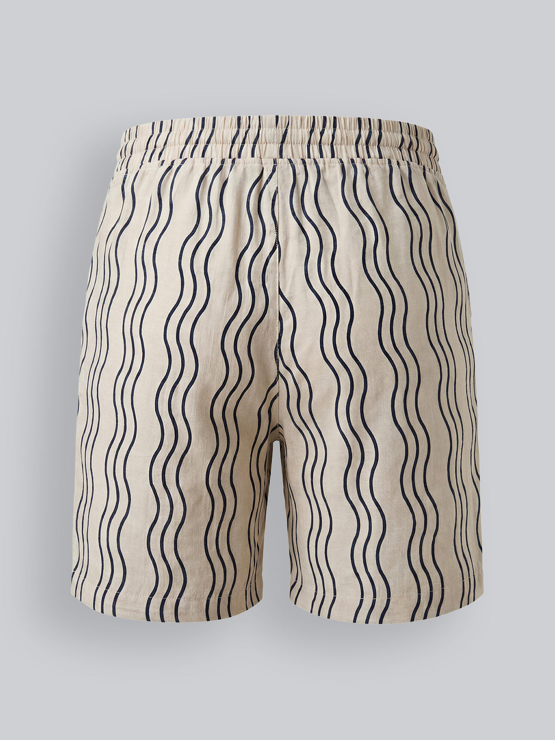 Boys Printed Cotton Casual Shorts with Drawstring