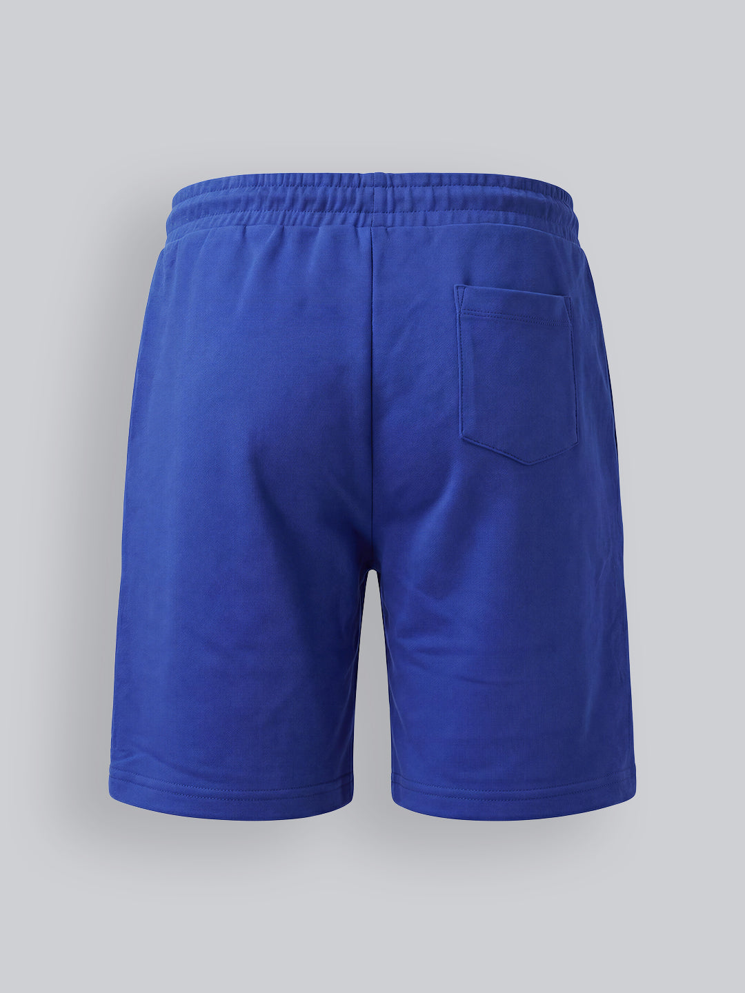 Boys Blue Cotton Drawstring Casual Shorts