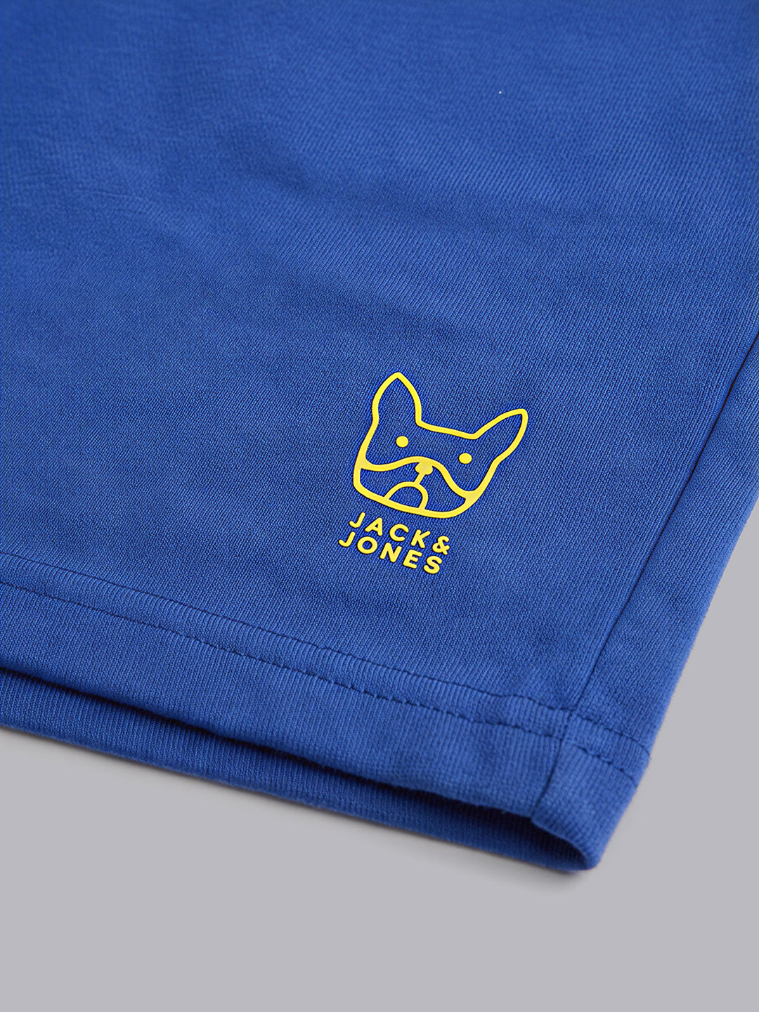 Boys Blue Cotton Drawstring Casual Shorts