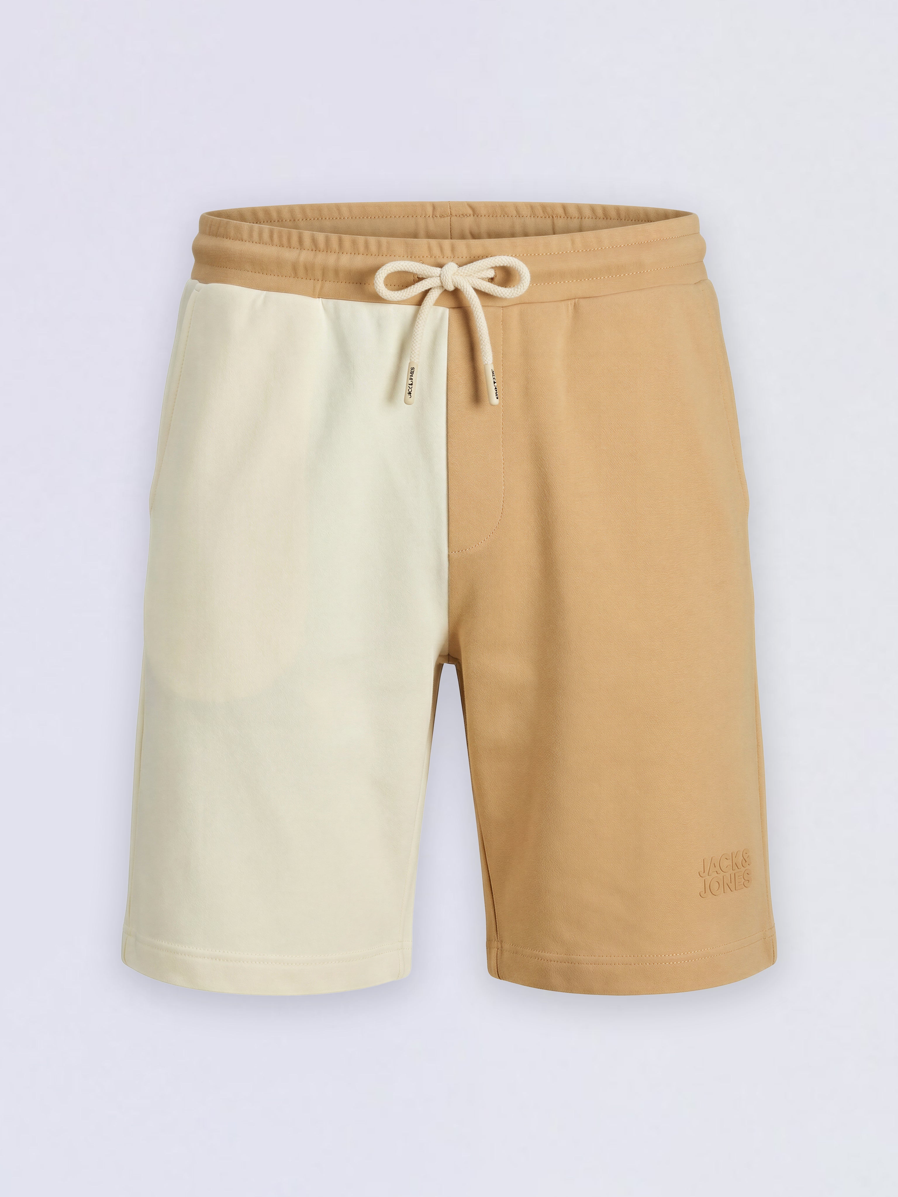 Boys Brown Colourblocked Cotton Casual Shorts
