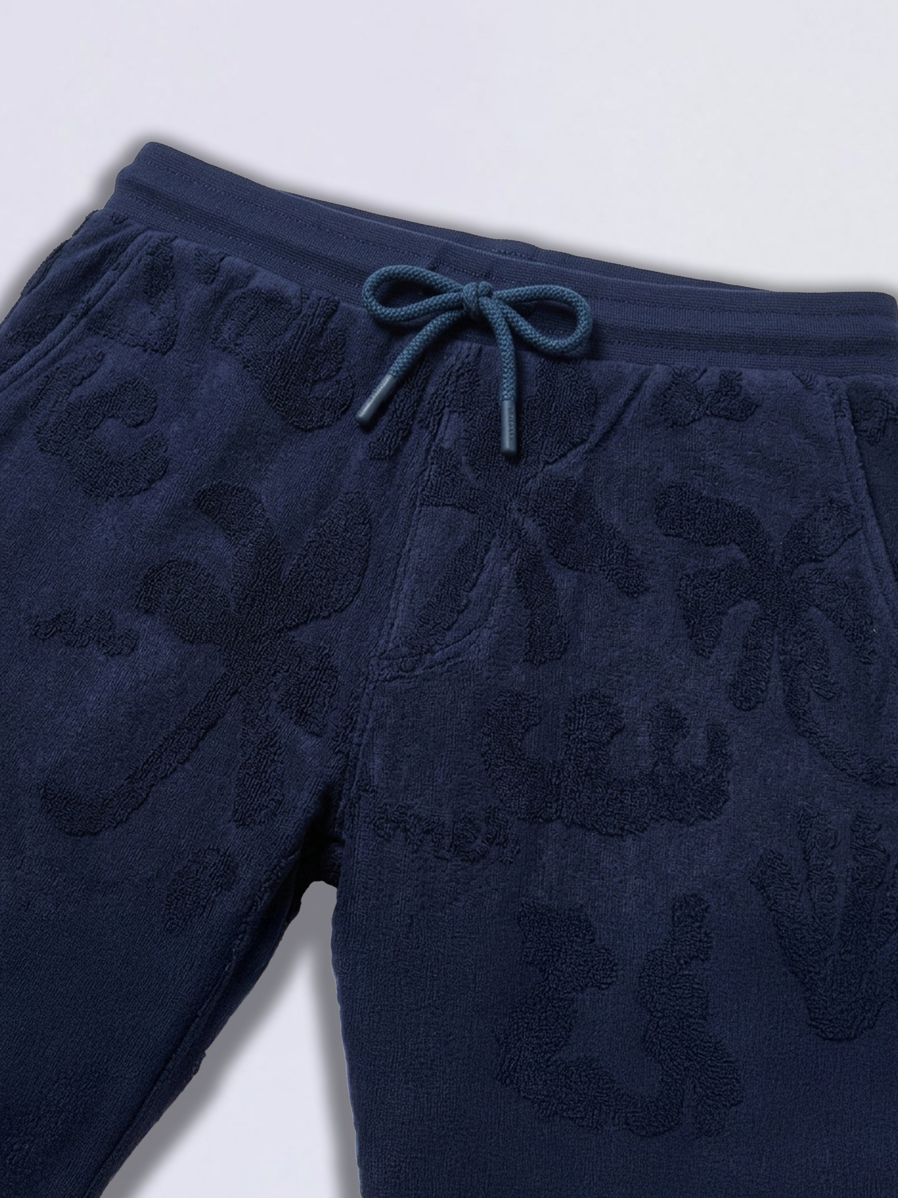 Boys Yellow Tropical Print Cotton Casual Shorts